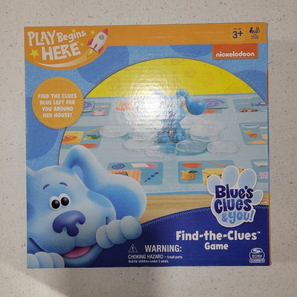Blue's Clues Find The Clues Game - Picture 1 of 2